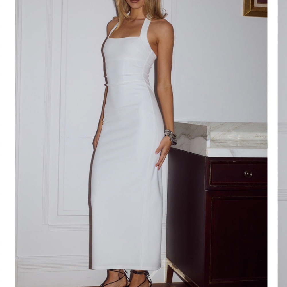 NWT Runaway the Label Halter Midi Dress